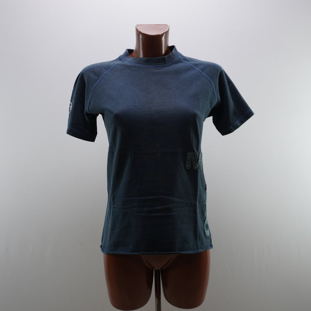 Camiseta Mda Mujer Usada - Azul, Pequeño (S)