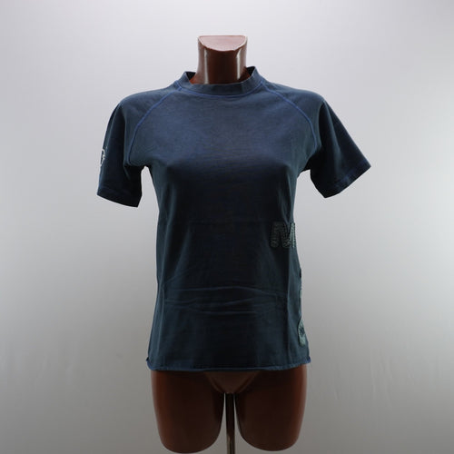 Camiseta Mda Mujer Usada - Azul, Pequeño (S)
