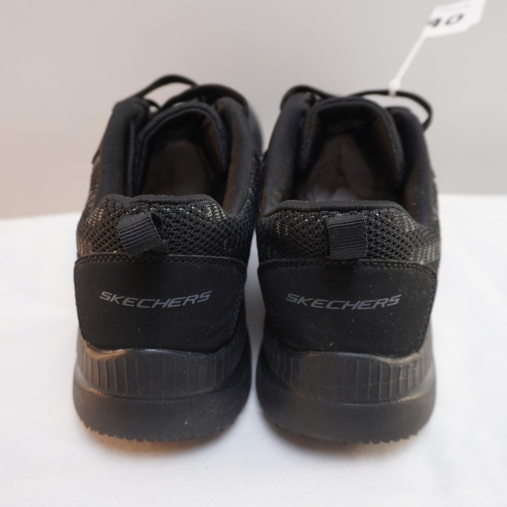 Zapatillas Skechers para Mujer Usadas - Negro, Talla 40