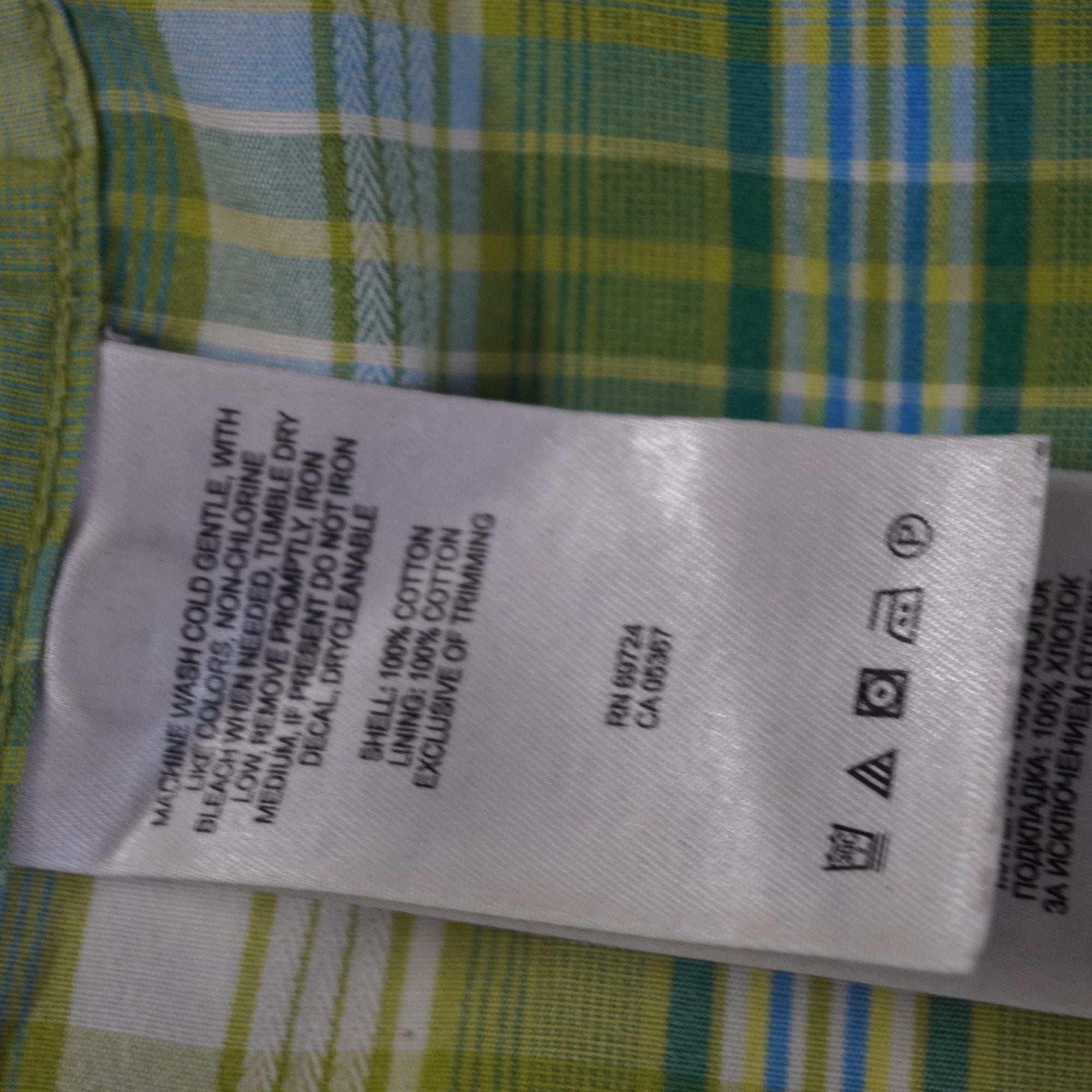 Camisa Columbia para Hombre Usada - Verde, M
