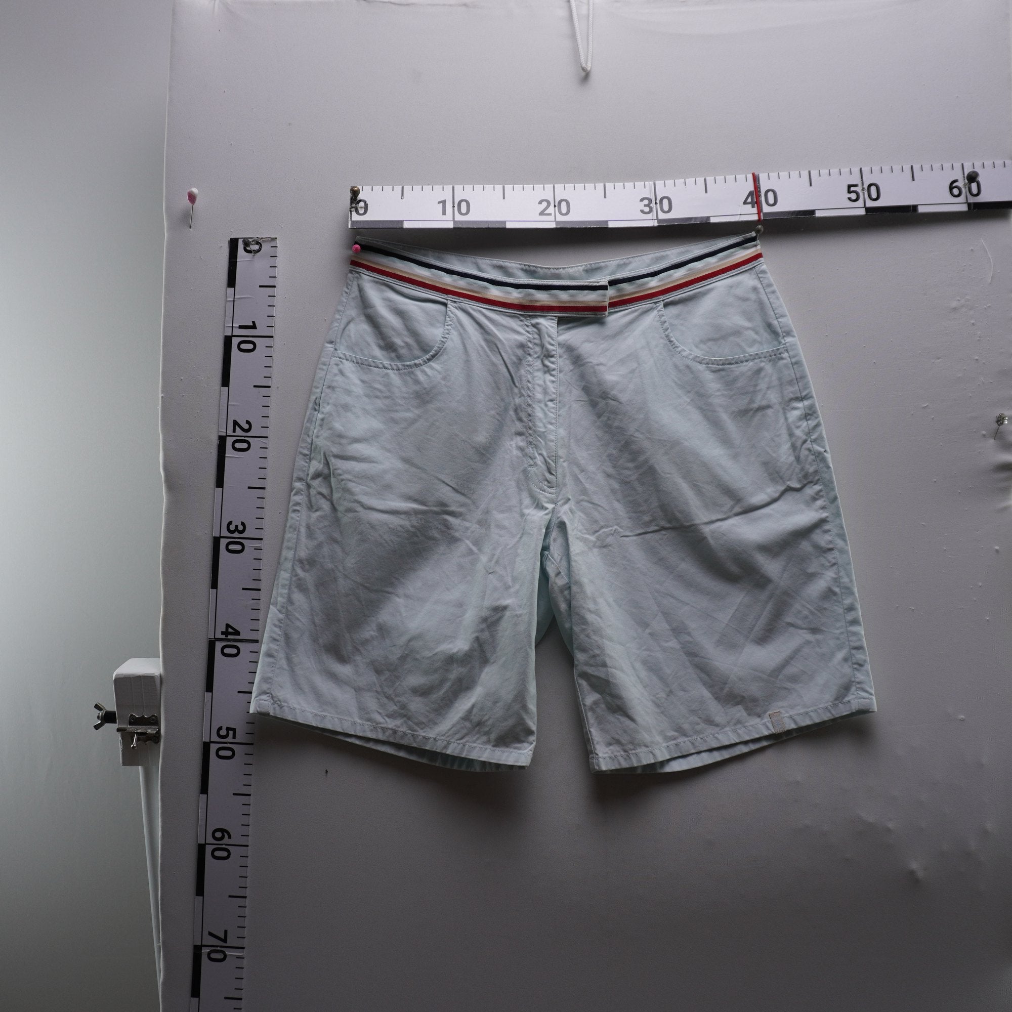 Pantalones Cortos Vaqueros Reebok para Mujer Usados - Blanco, L