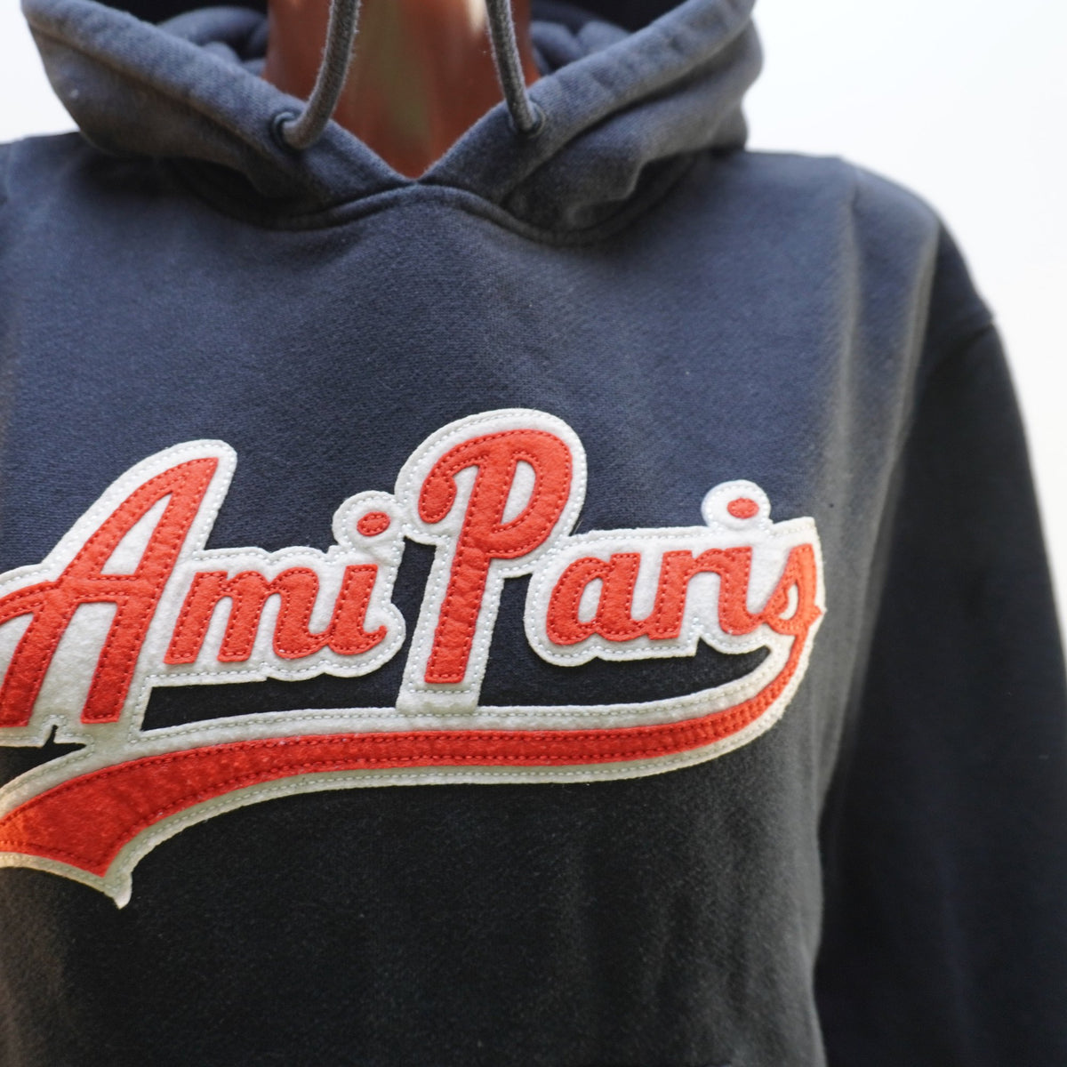 Sudadera con Capucha Ami Paris para Mujer Usada - Negra, M
