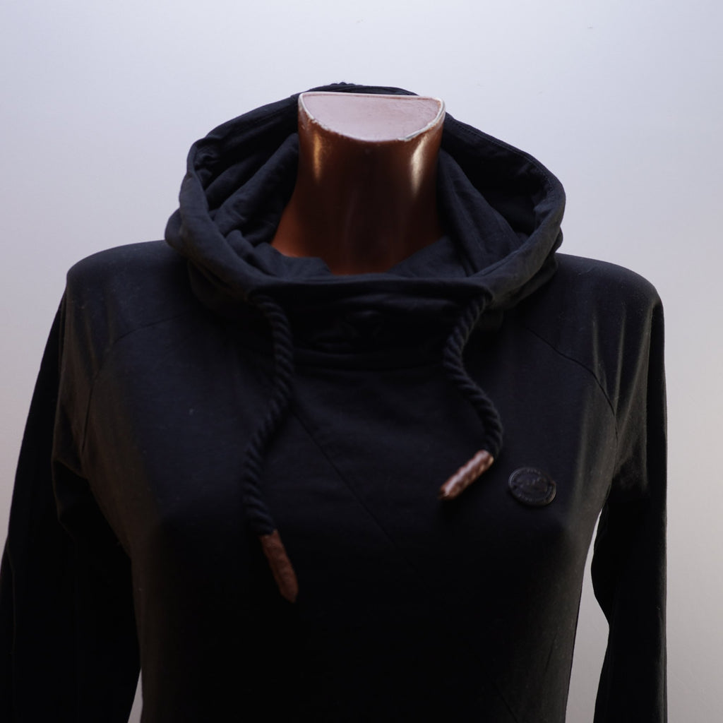 Sudadera con Capucha Naketano para Mujer Usada - Negra, M