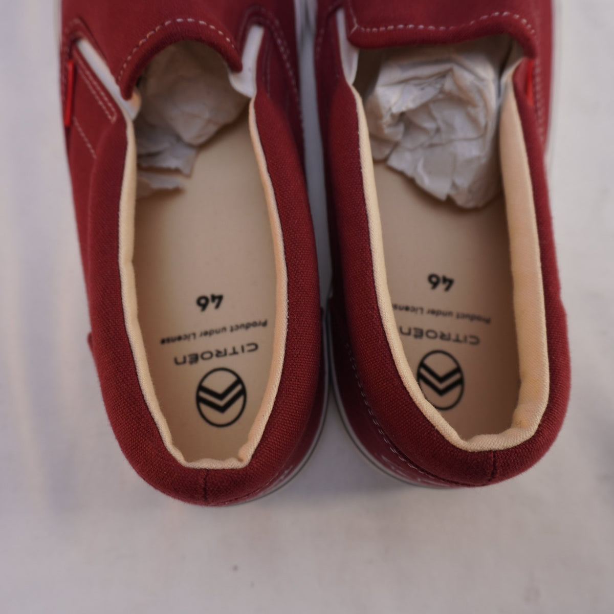 Zapatillas Citroën para Hombre Usadas - Rojas, Talla 46