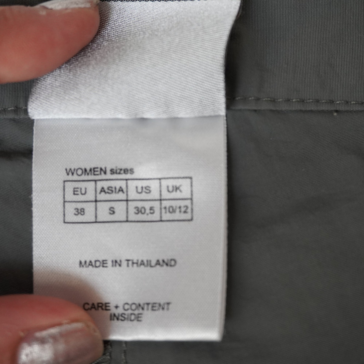 Pantalones Tipo Cargo Jack Wolfskin para Mujer Usados - Verde, M