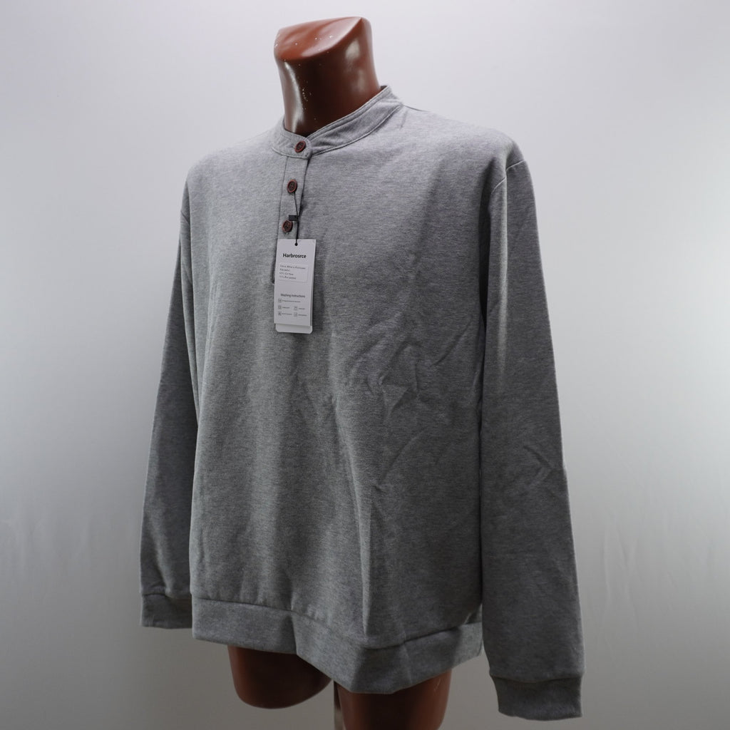 Sudadera Harbrosrce para Hombre Usada - Gris, XXL