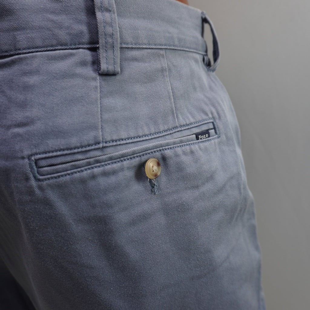 Pantalones Cortos Chinos Ralph Lauren para Hombre - Gris, XL, Usados en Muy Buen Estado