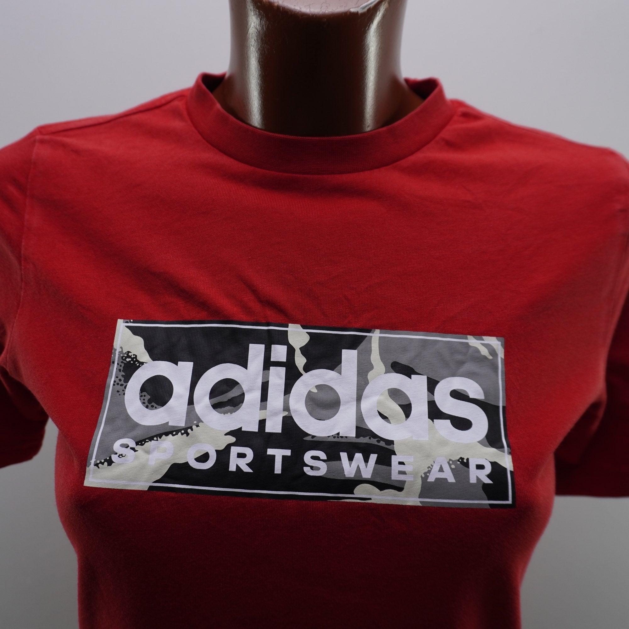 Camiseta Adidas para Mujer Usada - Roja, S