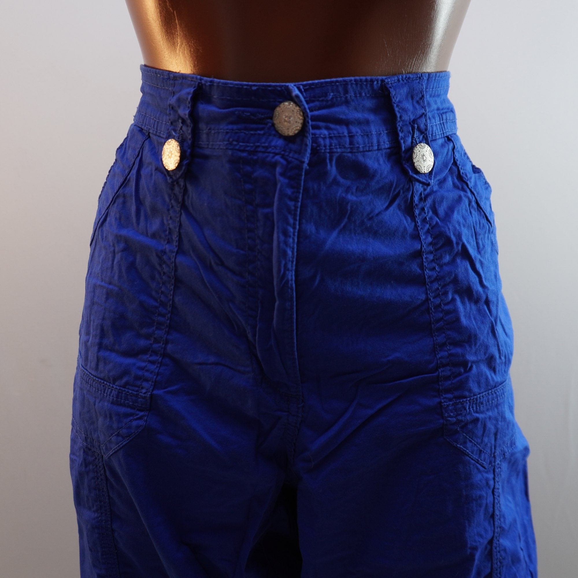 Pantalones Cortos Vaqueros Ulla Popken para Mujer Usados - Azul, XXXL
