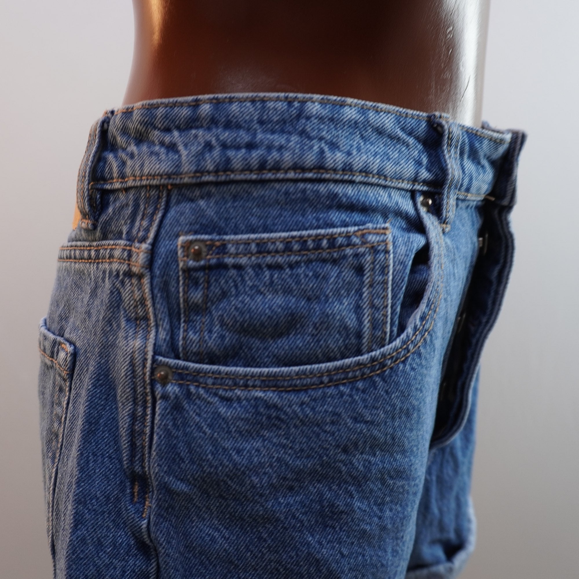 Pantalones Cortos Vaqueros Stradivarius para Mujer Usados - Azul, L