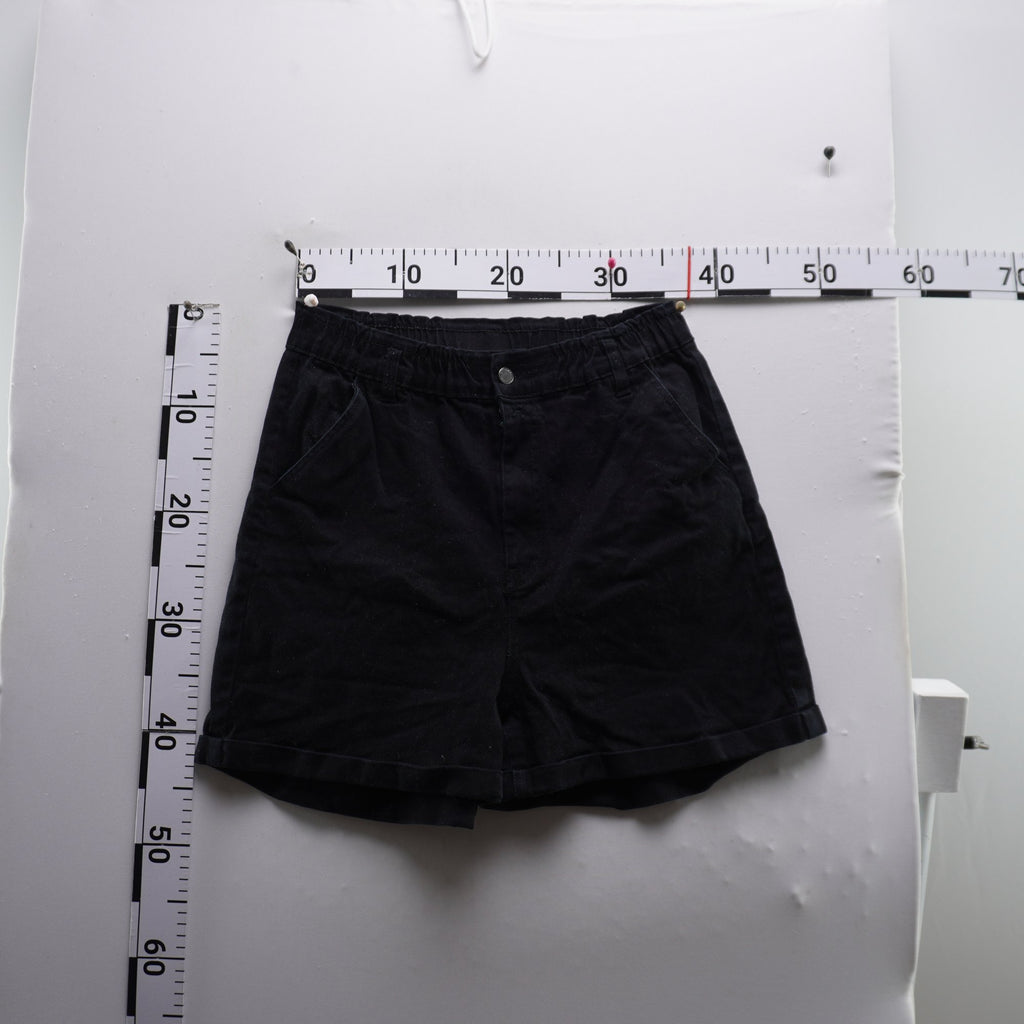 Pantalones Cortos Vaqueros Page One para Mujer Usados - Negros, XL