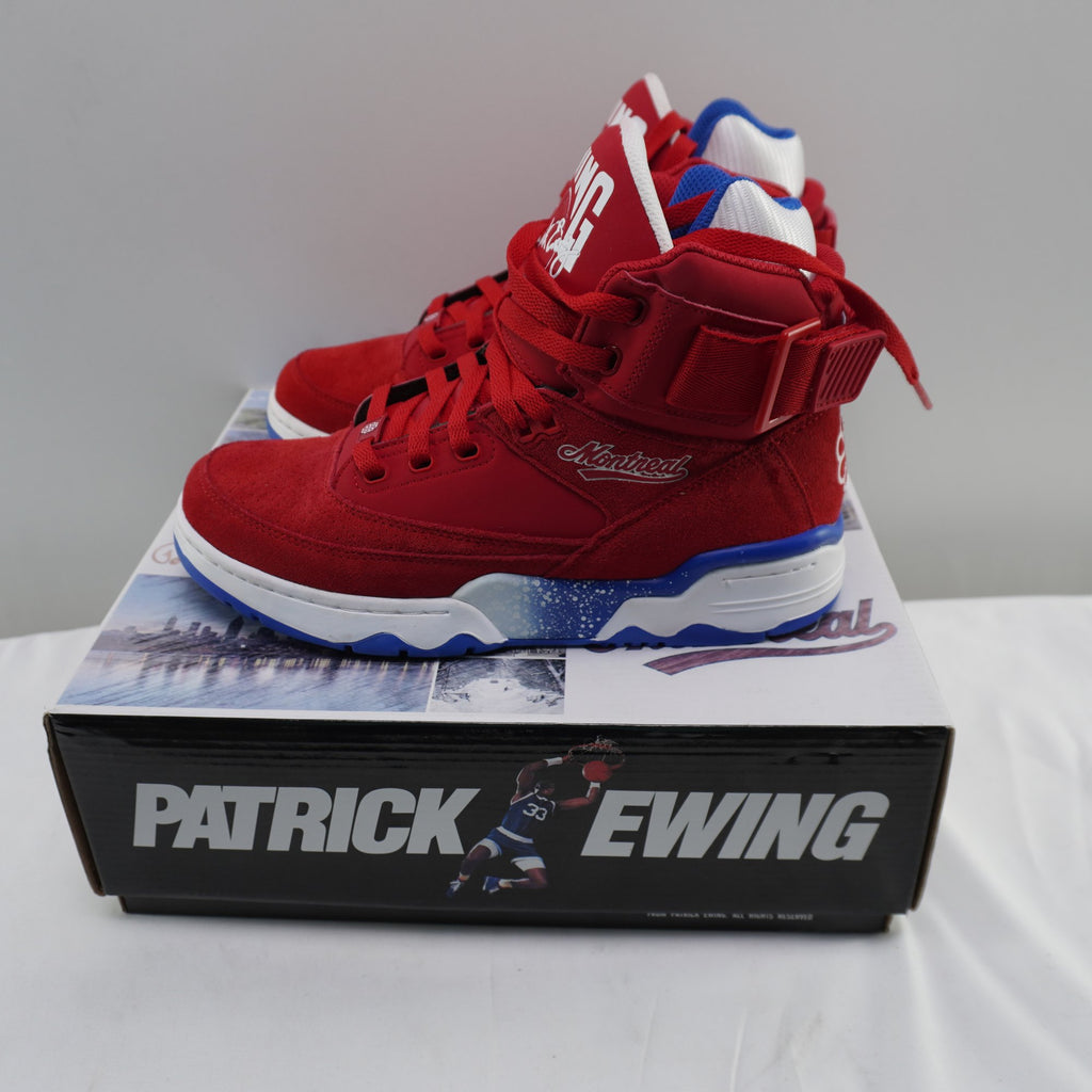 Zapatillas Patrick Ewing 33 Montreal para Hombre Usadas - Rojo, 41.5