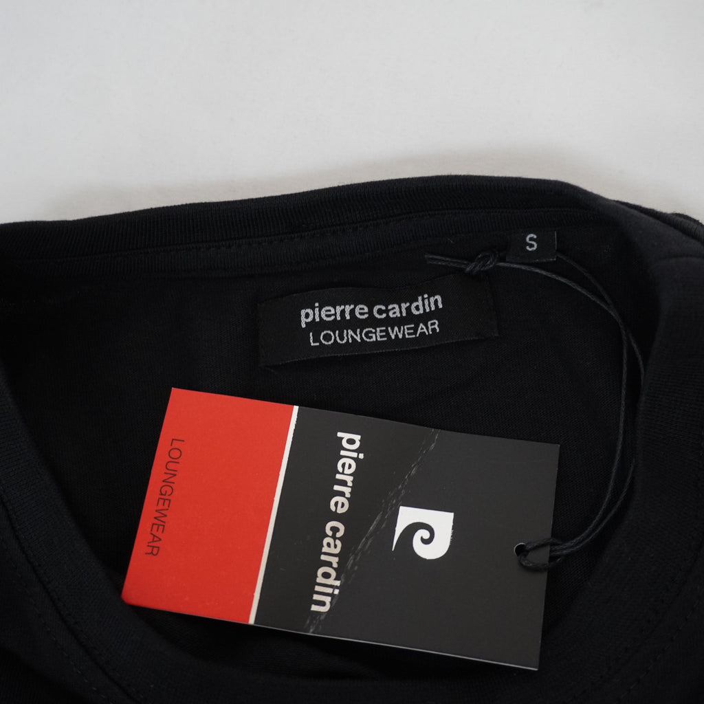 Camiseta Deportiva Pierre Cardin para Hombre Usada - Negra, S