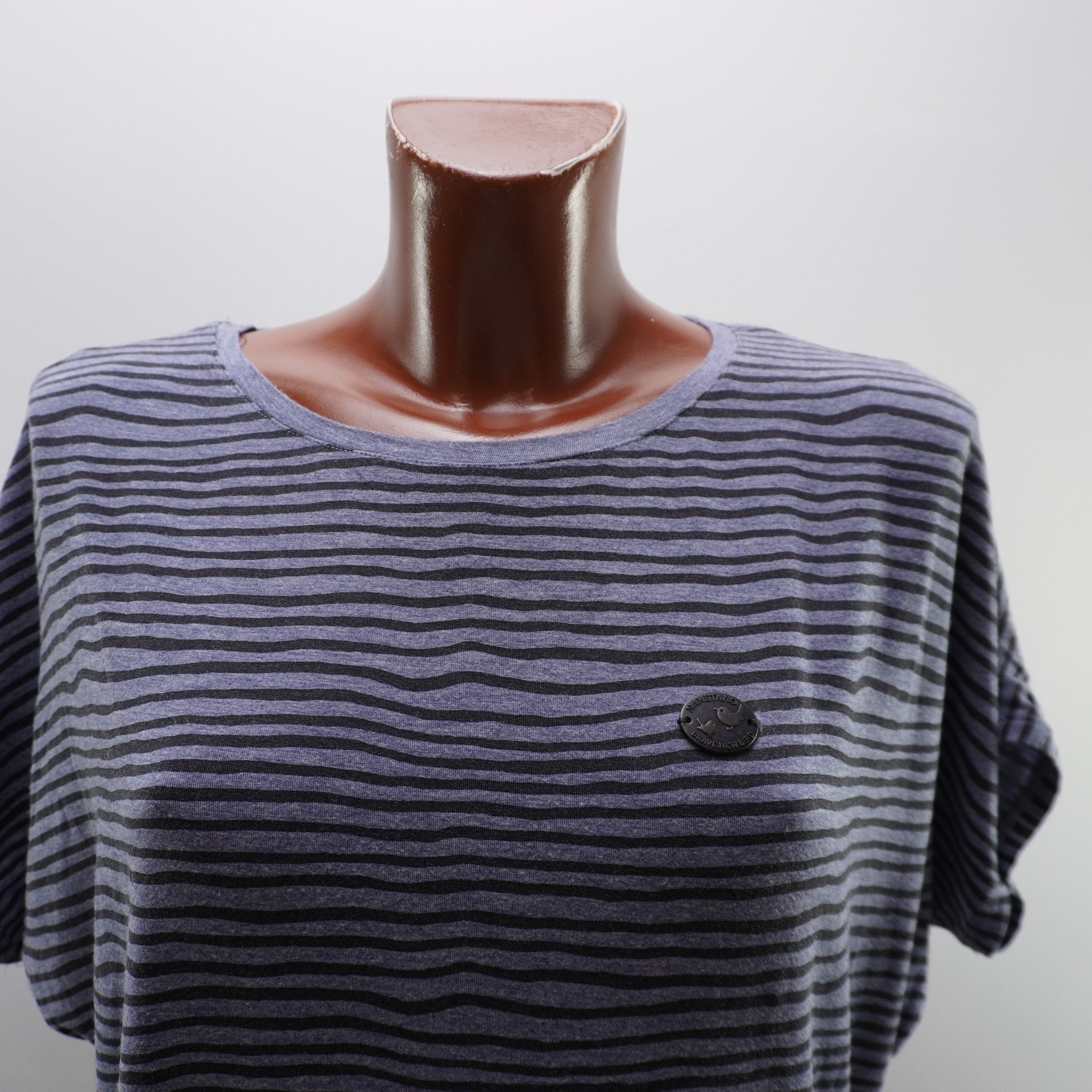 Camiseta Naketano para Mujer Usada - Gris, M