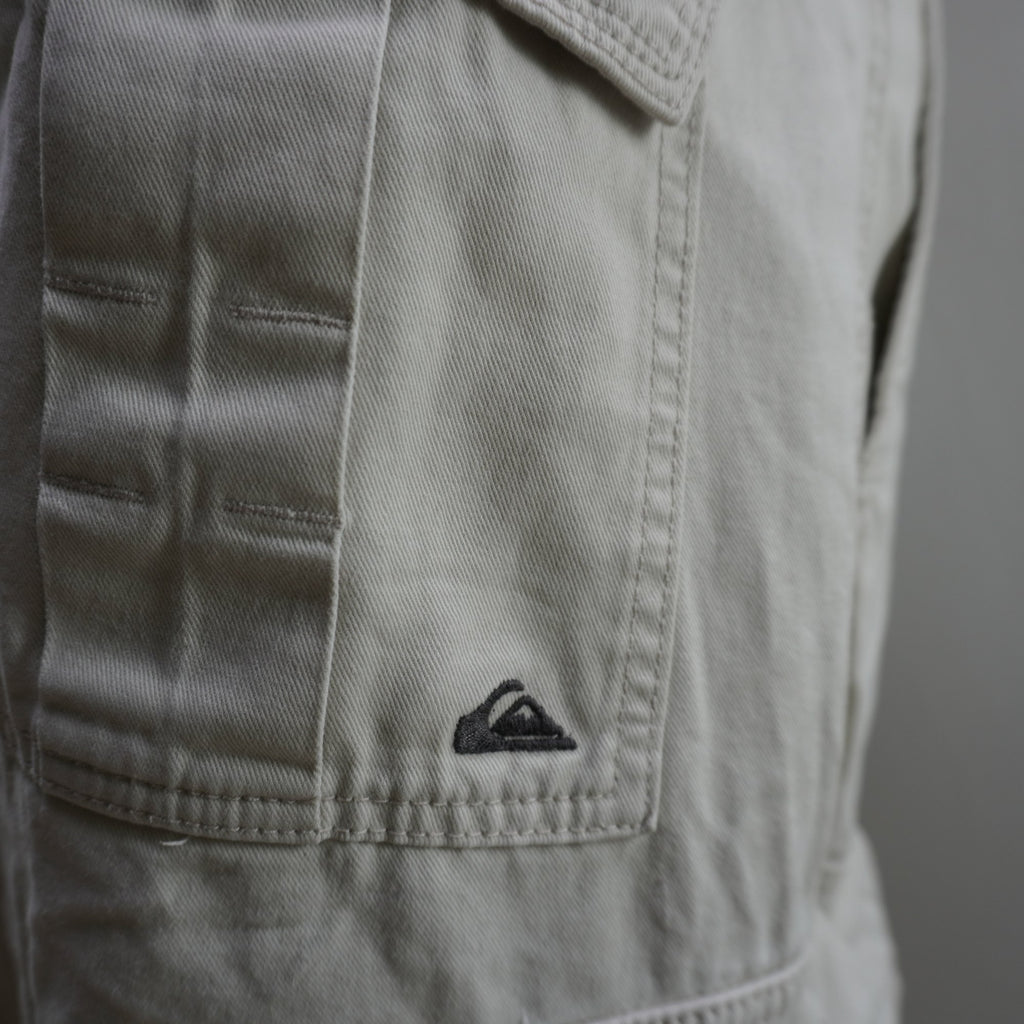 Pantalones Cortos Cargo Quiksilver para Hombre Usados - Beige, XL