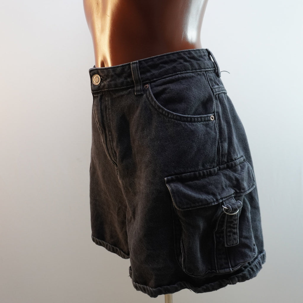Pantalones Cortos Vaqueros Denim.Co para Mujer Usados - Negro, XL