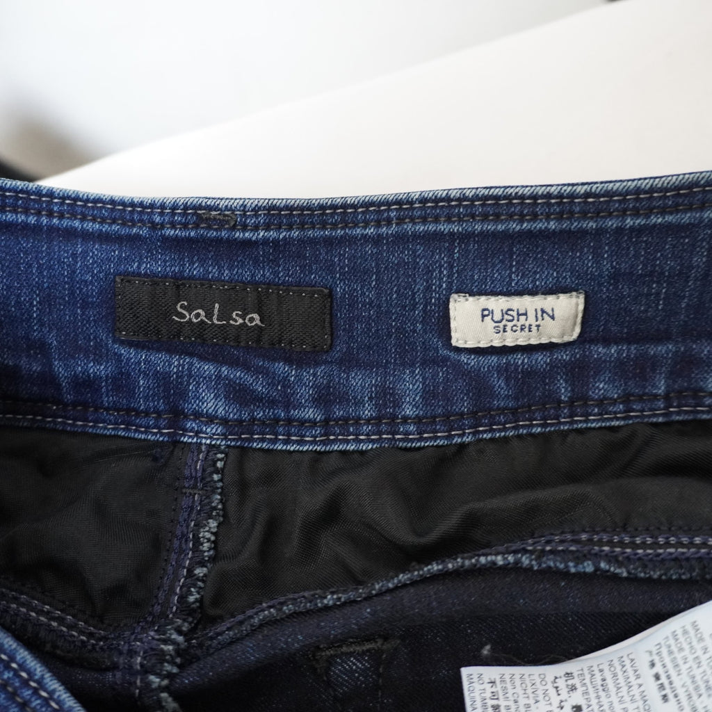 Vaqueros Salsa para Mujer Usados - Azul, Grande (L)