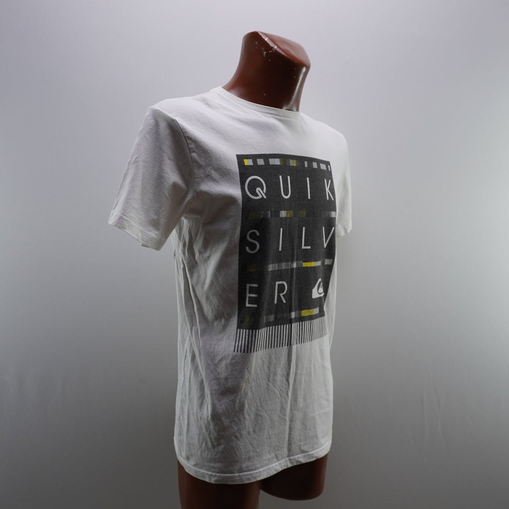 Camiseta Quiksilver para Hombre Usada - Blanca, M