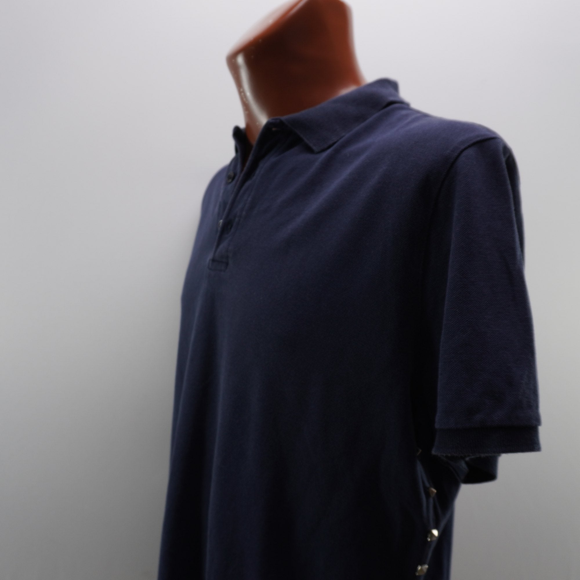 Camiseta de Manga Corta Valentino para Hombre Usada - Azul Marino, XXL