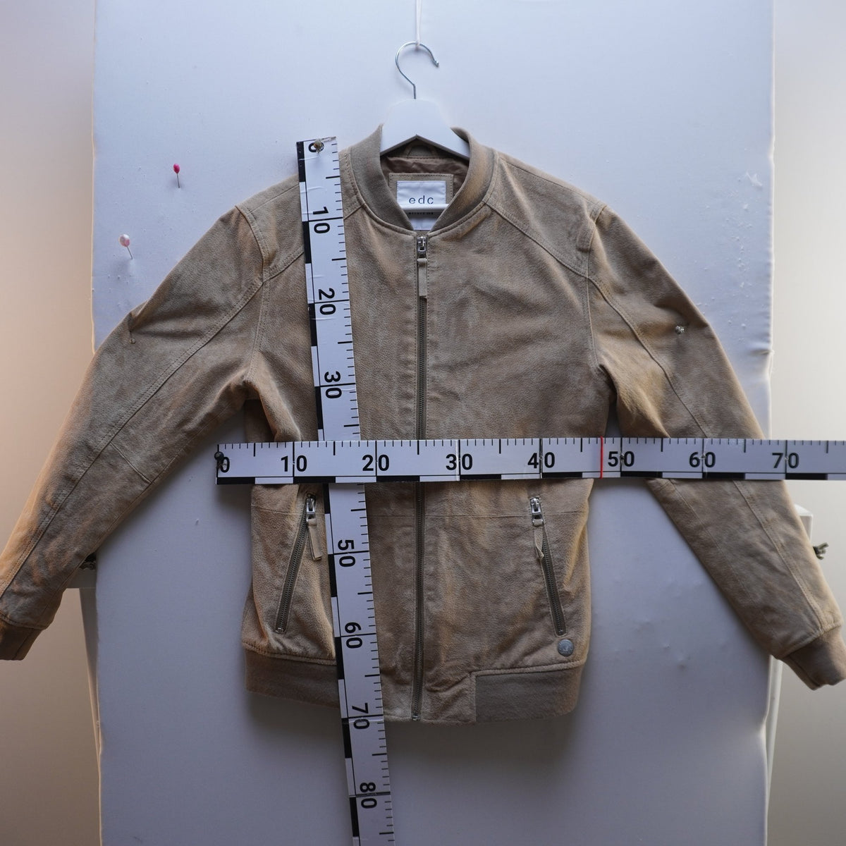 Chaqueta Bomber EDC para Mujer Usada - Beige, S