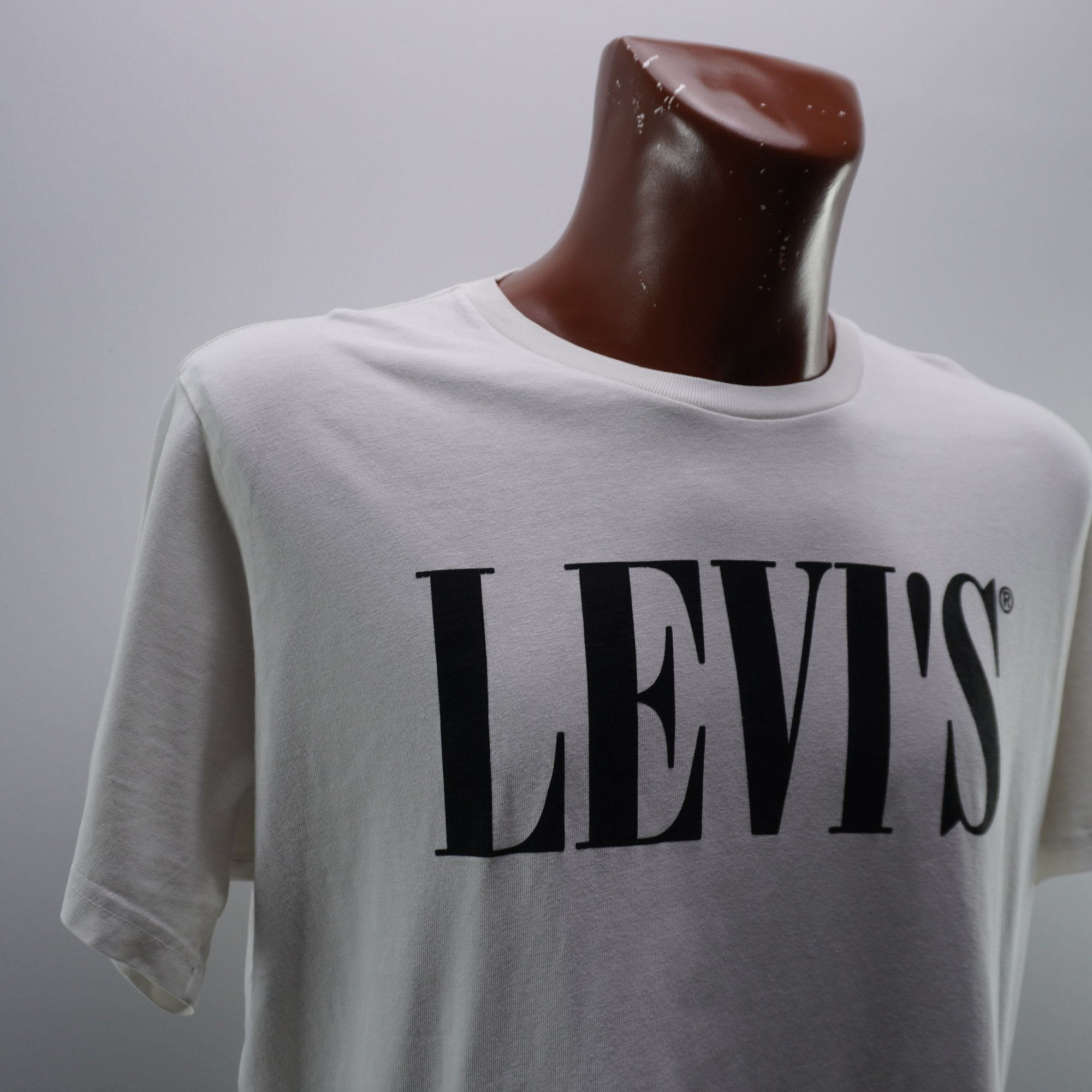 Camiseta de Manga Corta Levi's para Hombre Usada - Blanca, L