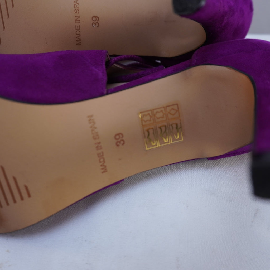Tacones Joni para Mujer Usados - Púrpura, Talla 39