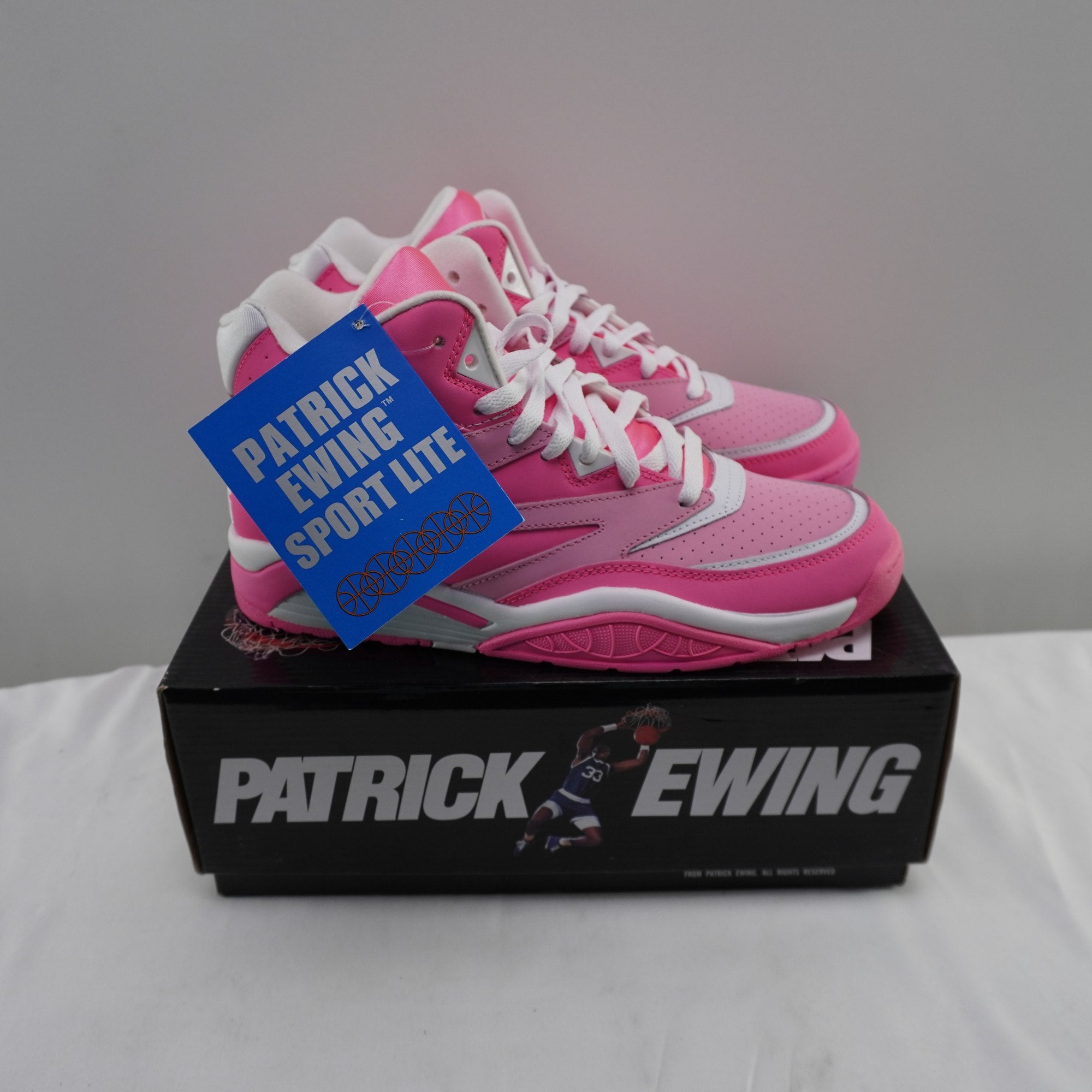 Zapatillas Patrick Ewing 33 para Hombre Usadas - Rosa, Talla 43