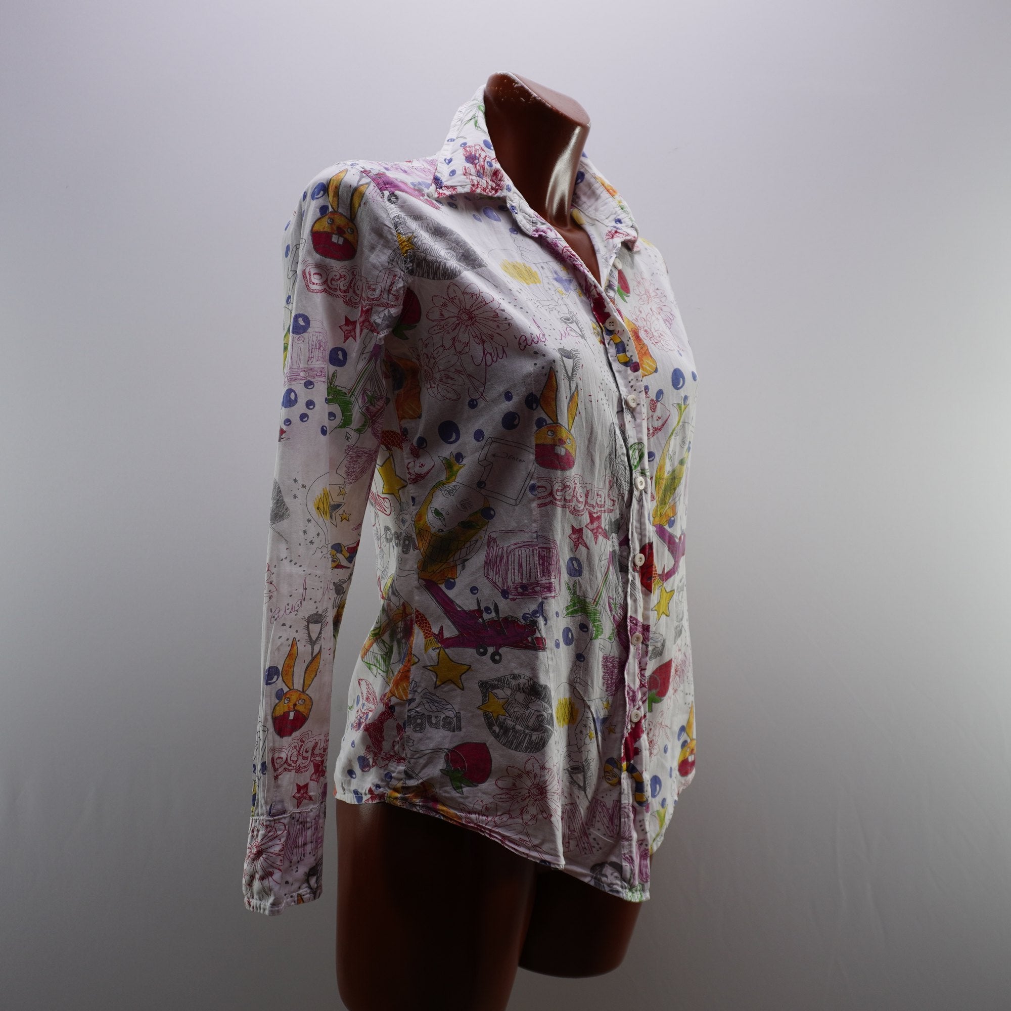 Camisa Desigual para Mujer Usada - Blanca, L