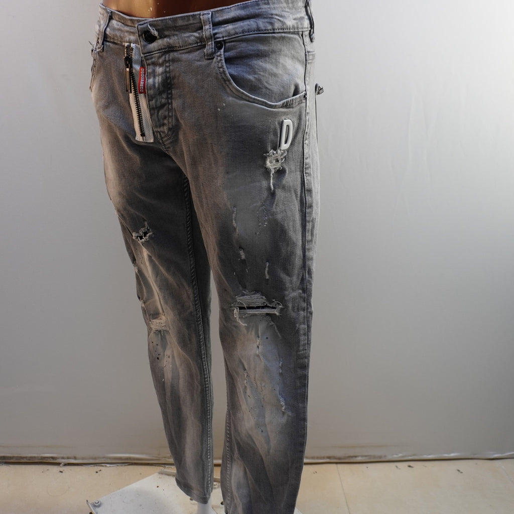 Vaqueros Dsquared2 para Hombre Usados - Gris, L