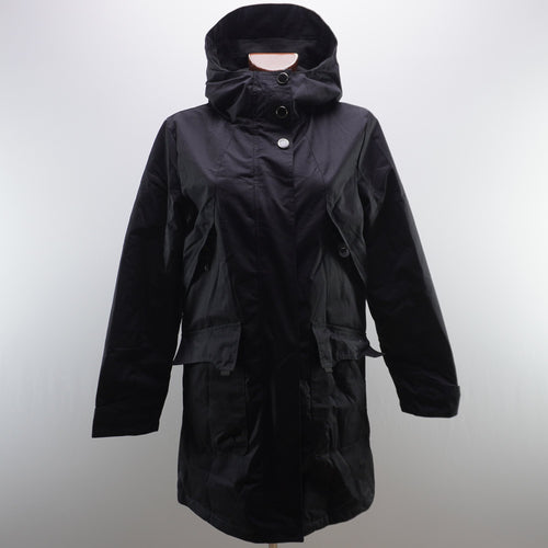 Parka Italian Style para Mujer Usada - Negra, M