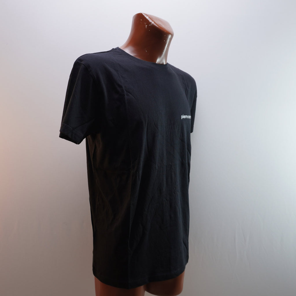 Camiseta de Manga Corta Pierre Cardin para Hombre Usada - Negra, L