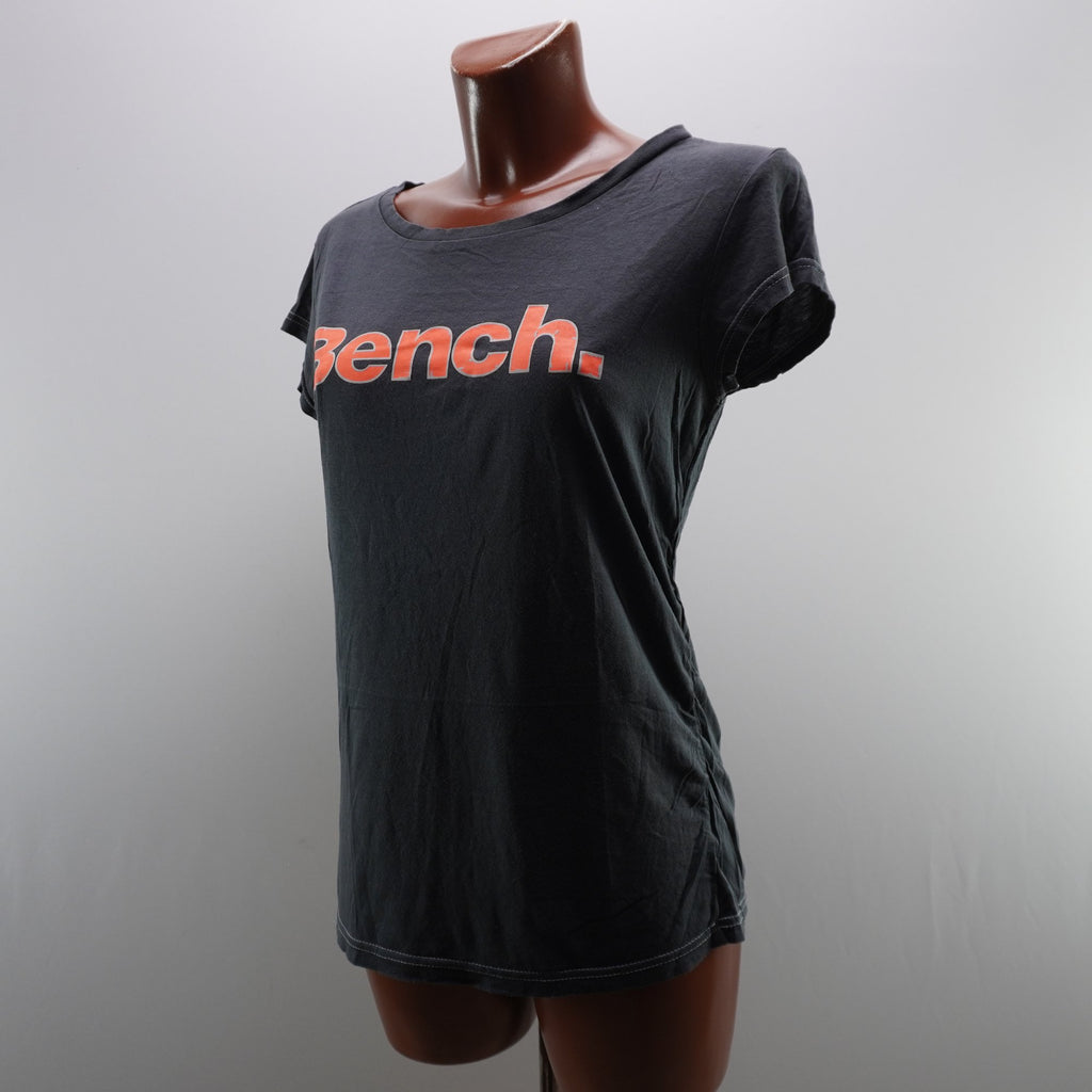 Camiseta Bench para Mujer Usada - Negra, M
