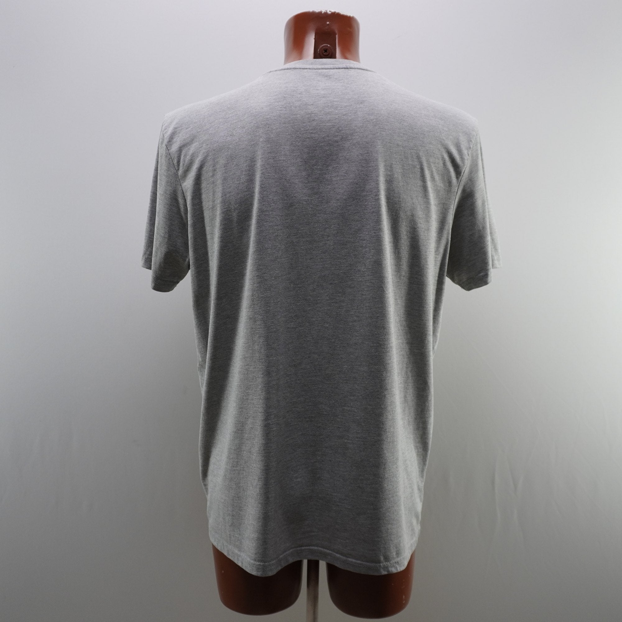 Camiseta de Manga Corta Alpha Industries para Hombre - Gris, XL, Usada en Muy Buen Estado