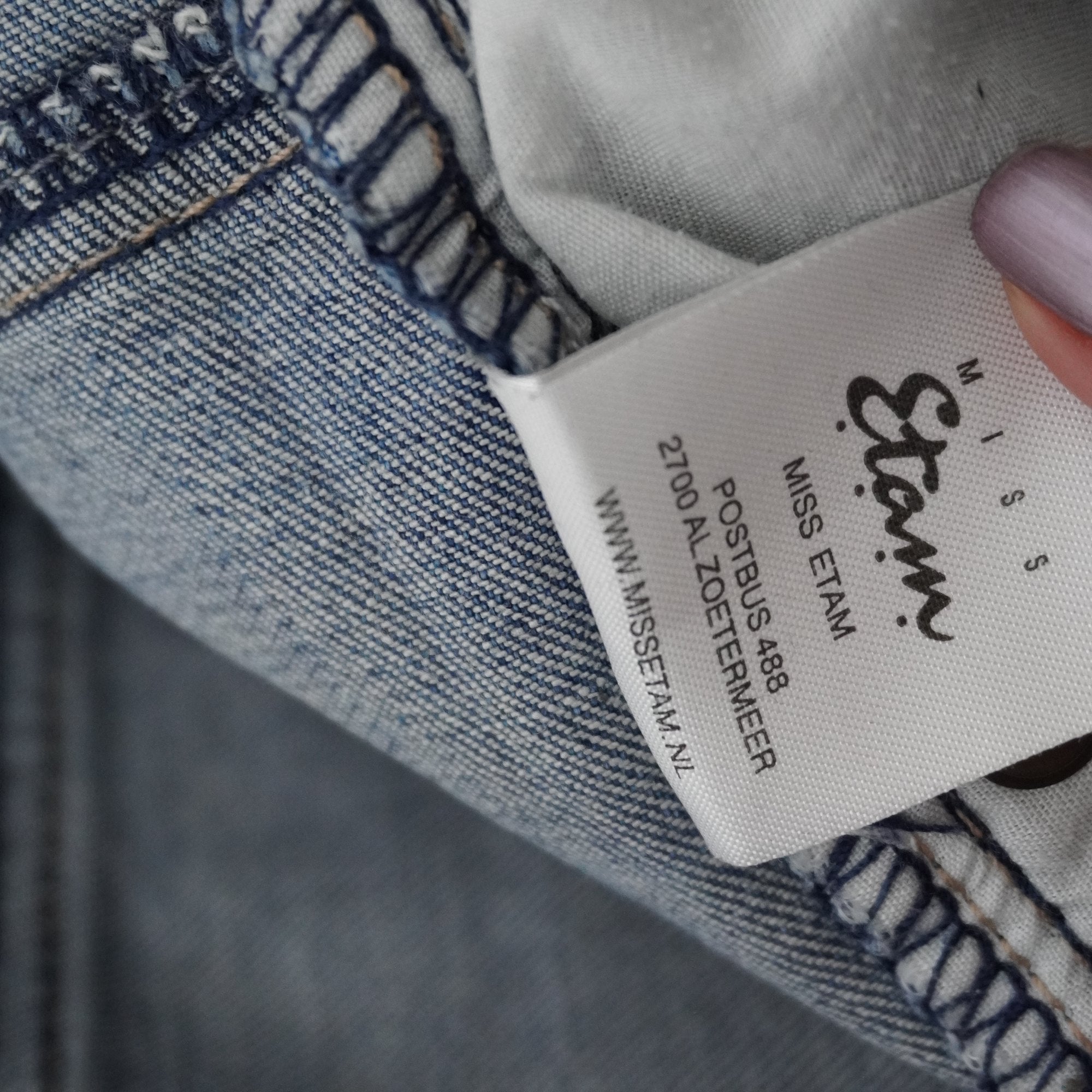 Pantalones Cortos Vaqueros Etam para Mujer Usados - Azul, XL