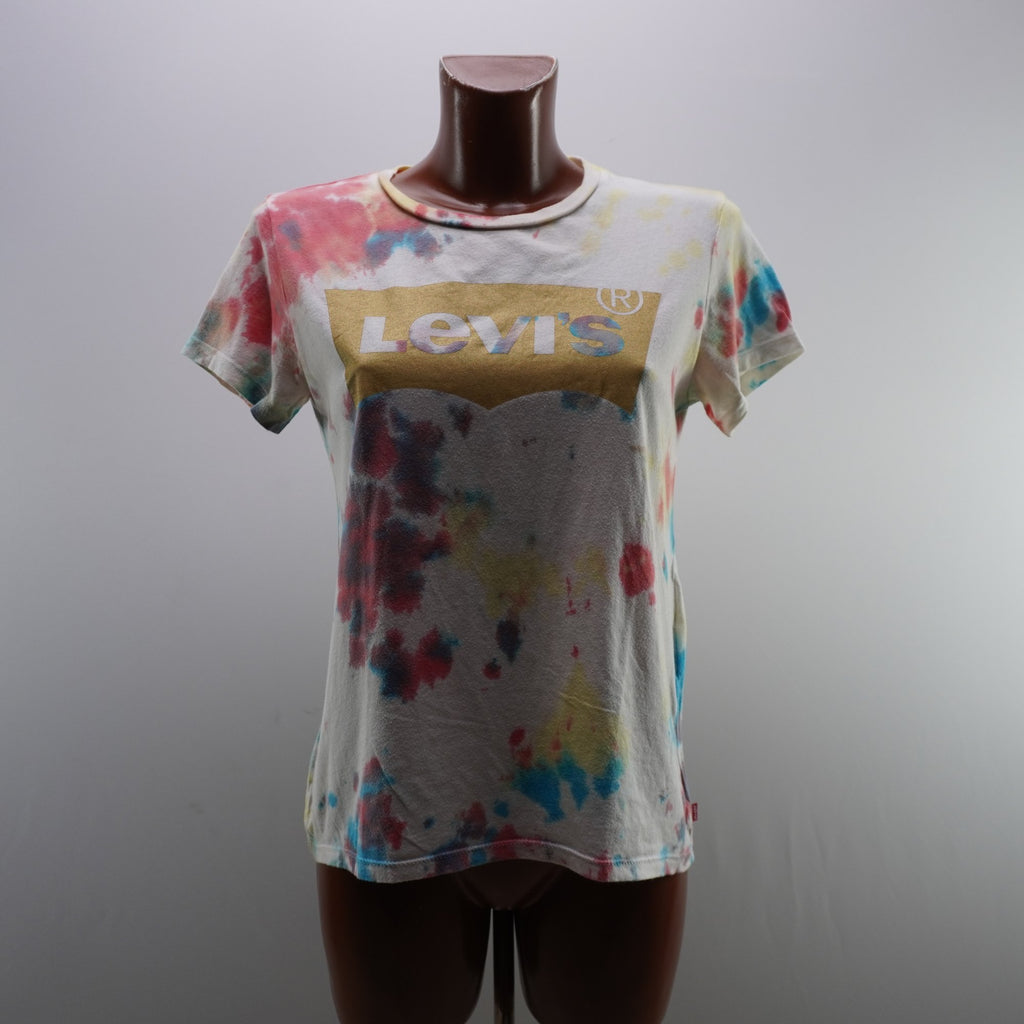 Camiseta de Manga Corta Levi's para Mujer Usada - Multicolor, M