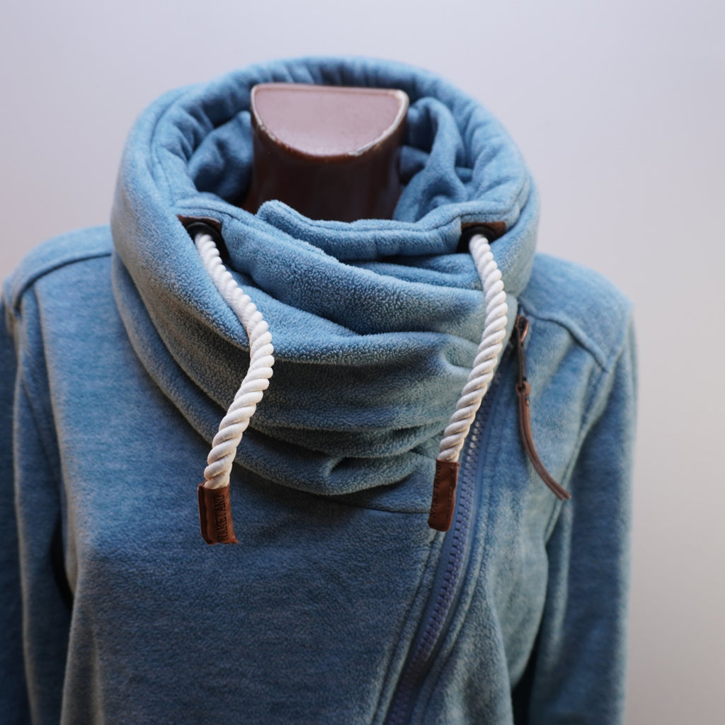 Sudadera con Capucha Naketano para Mujer Usada - Azul, XL