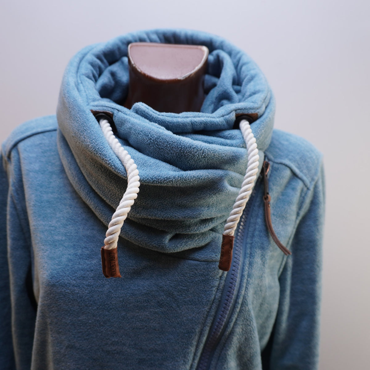 Sudadera con Capucha Naketano para Mujer Usada - Azul, XL