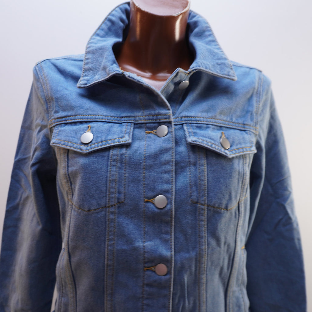 Cazadora Vaquera Italian Style para Mujer Usada - Azul, M