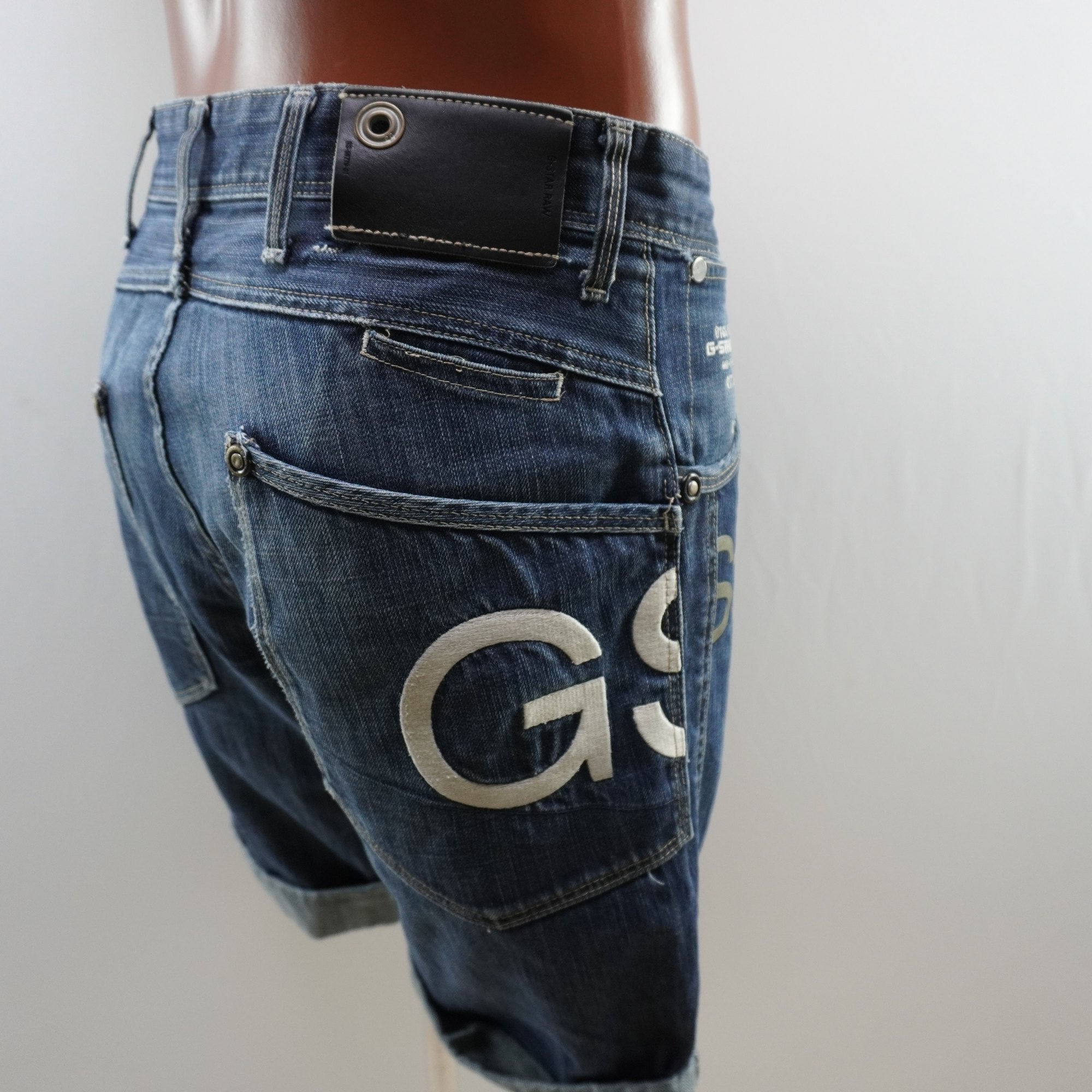 Pantalones Cortos Vaqueros G-Star para Hombre Usados - Azul, S