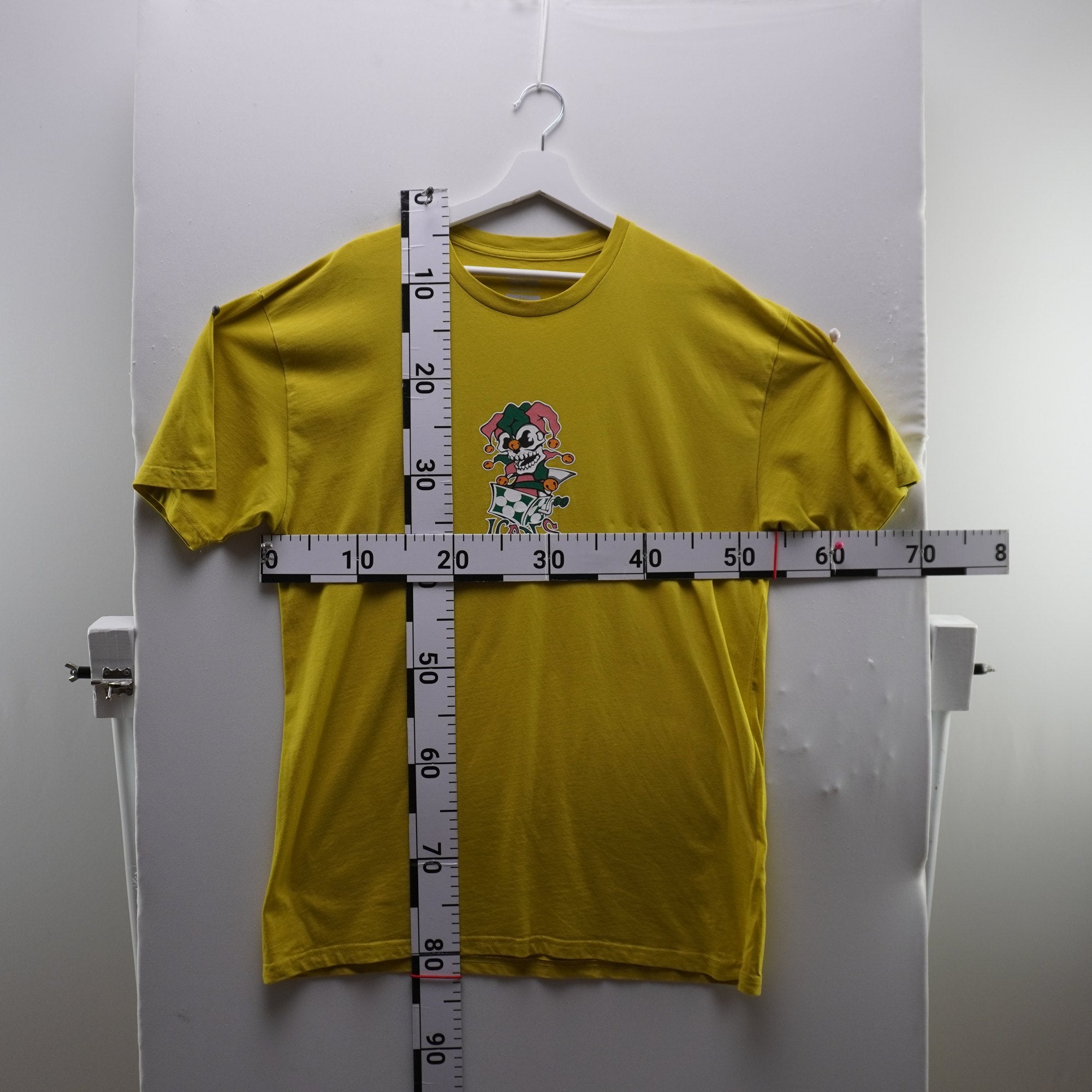 Camiseta de Manga Corta Vans para Hombre Usada - Amarillo, L