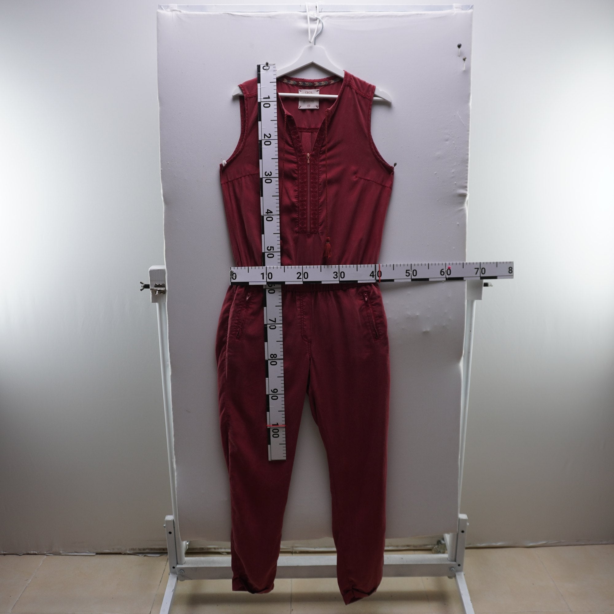 Mono Cecil para Mujer Usado en Muy Buen Estado - Rojo, XS