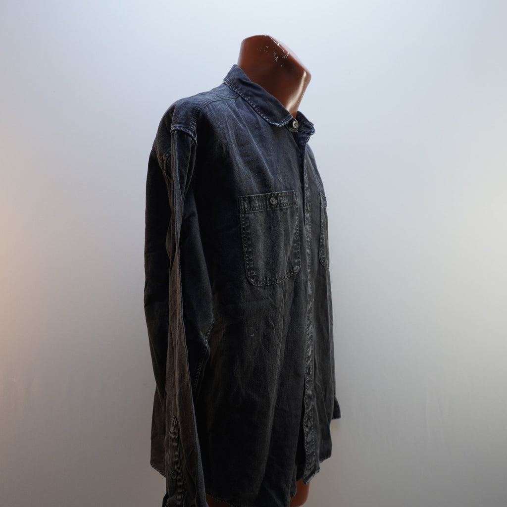 Camisa Henley Fat Face para Hombre Usada - Negra, L