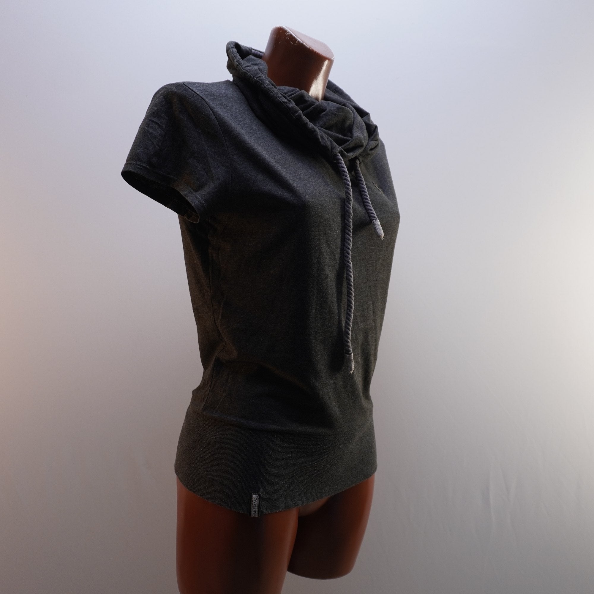 Camiseta Naketano para Mujer Usada - Gris, M