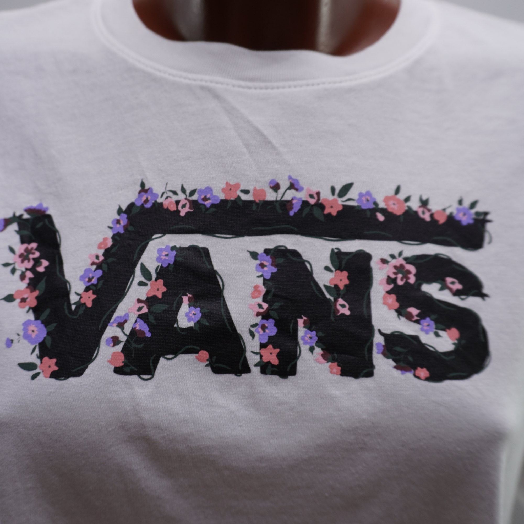 Camiseta Vans para Mujer Usada - Blanca, M