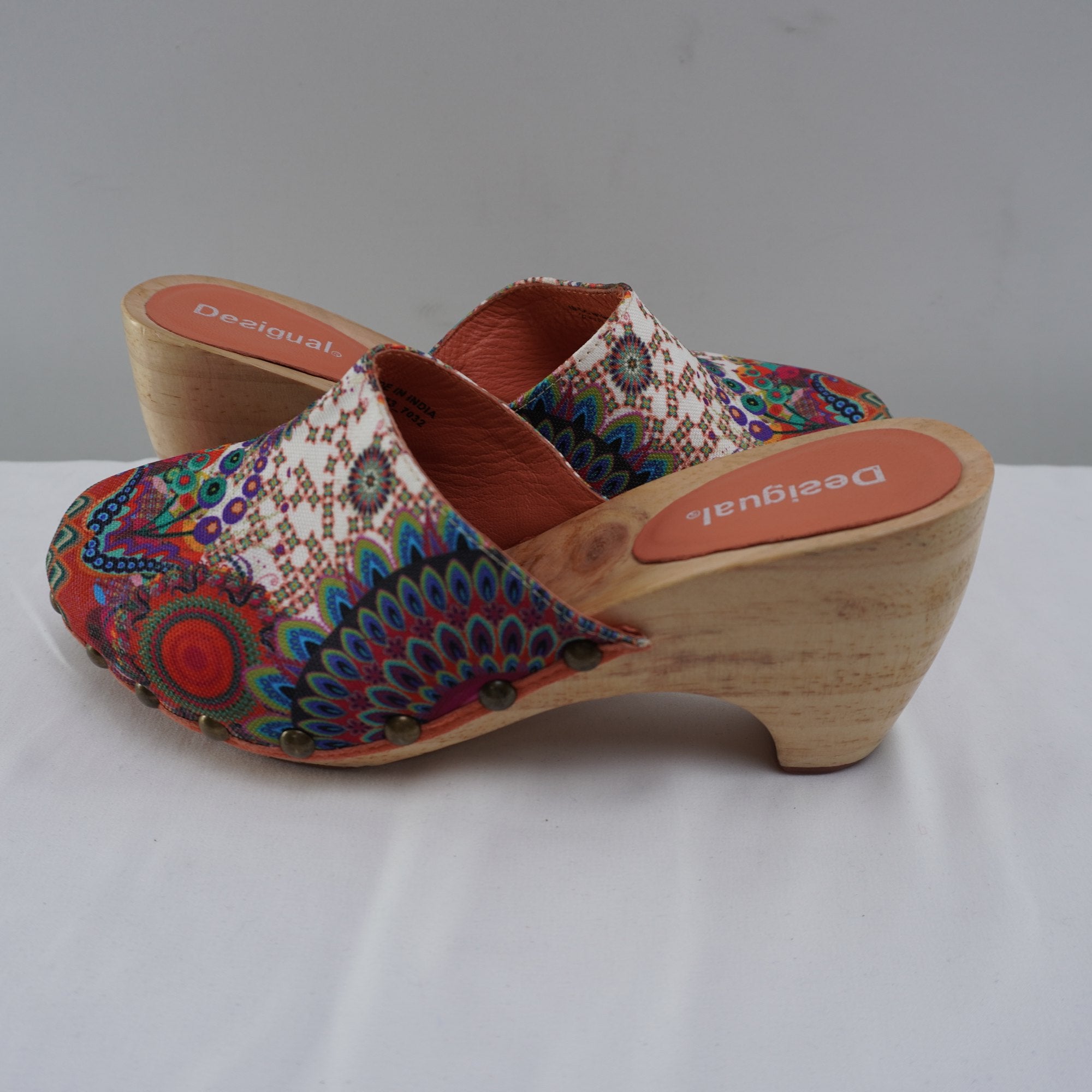 Sandalias Desigual para Mujer Nuevas - Multicolor, Talla 39