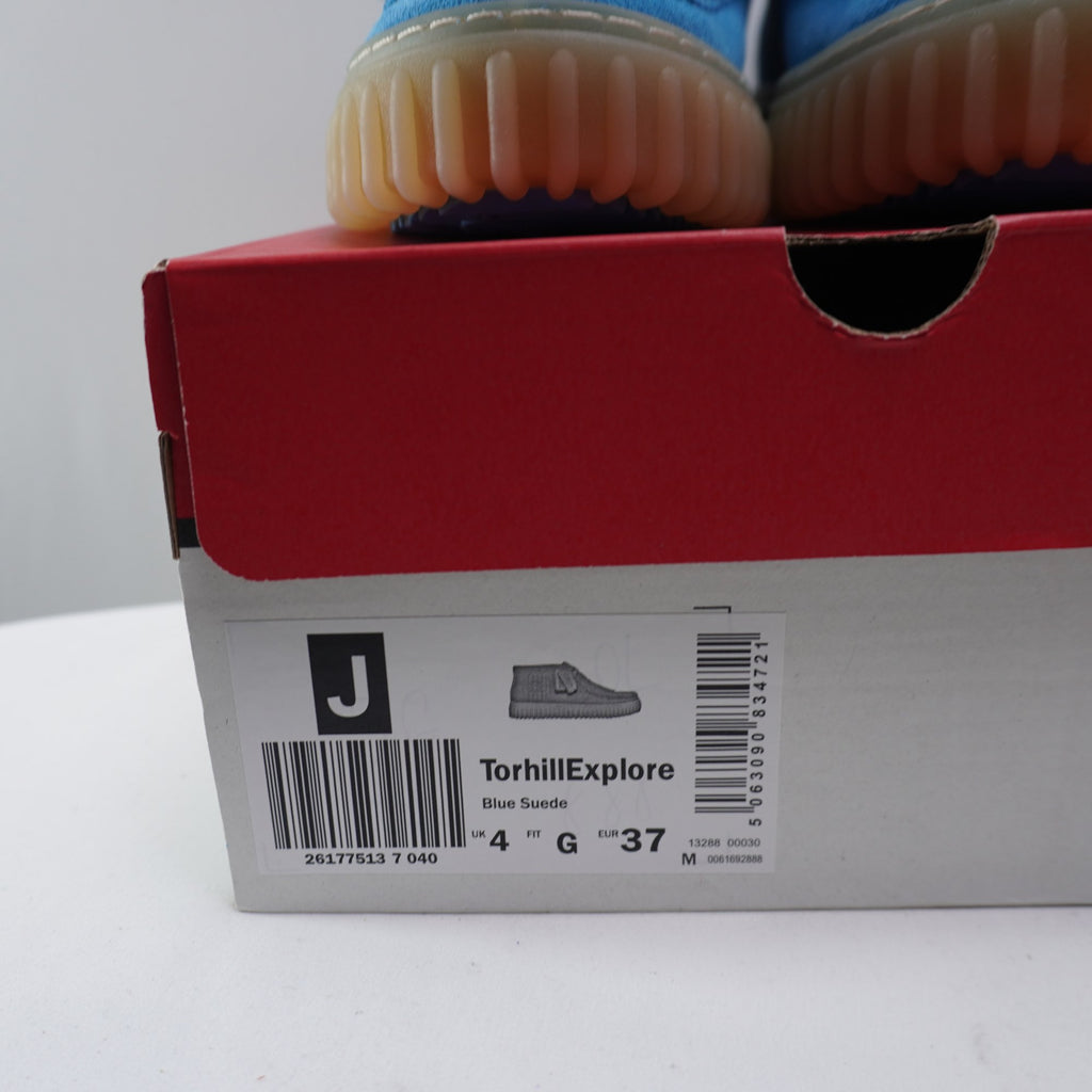 Zapatillas Clarks para Mujer Usadas - Azul, Talla 37