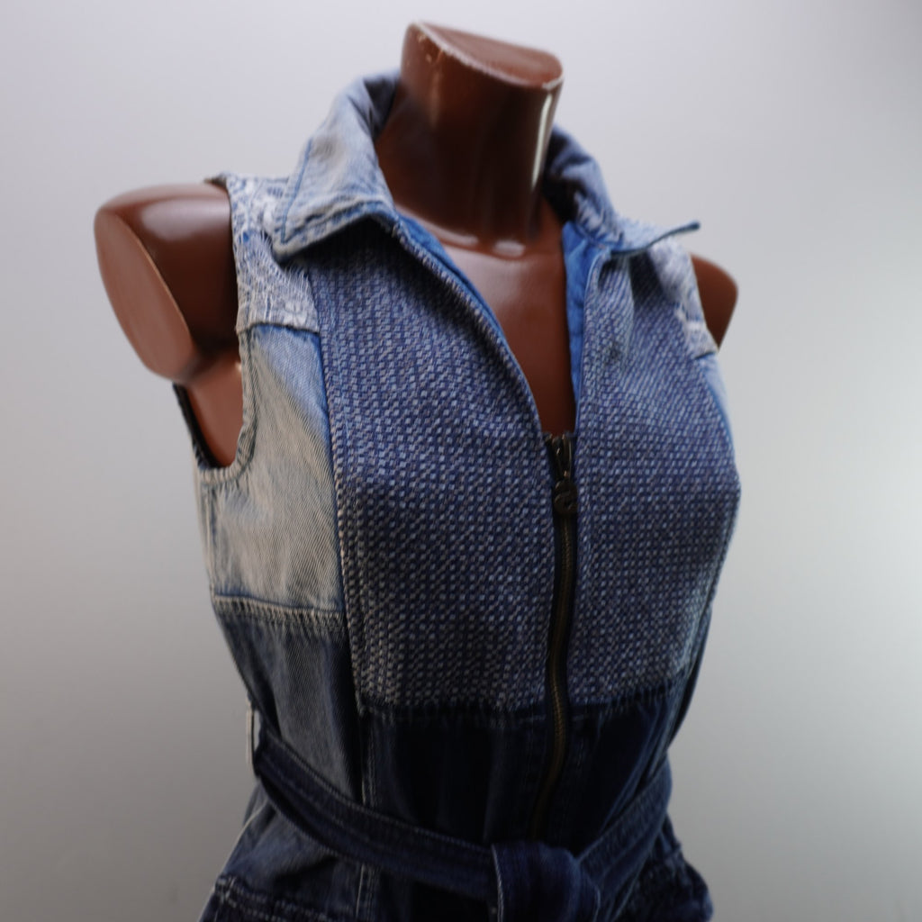 Vestido Desigual para Mujer Usado - Azul, M