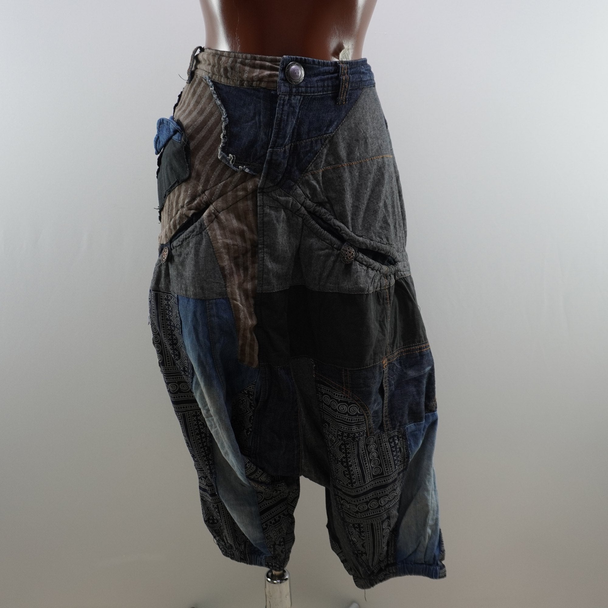 Pantalones Cortos Desigual para Mujer Usados - Azul Marino, M