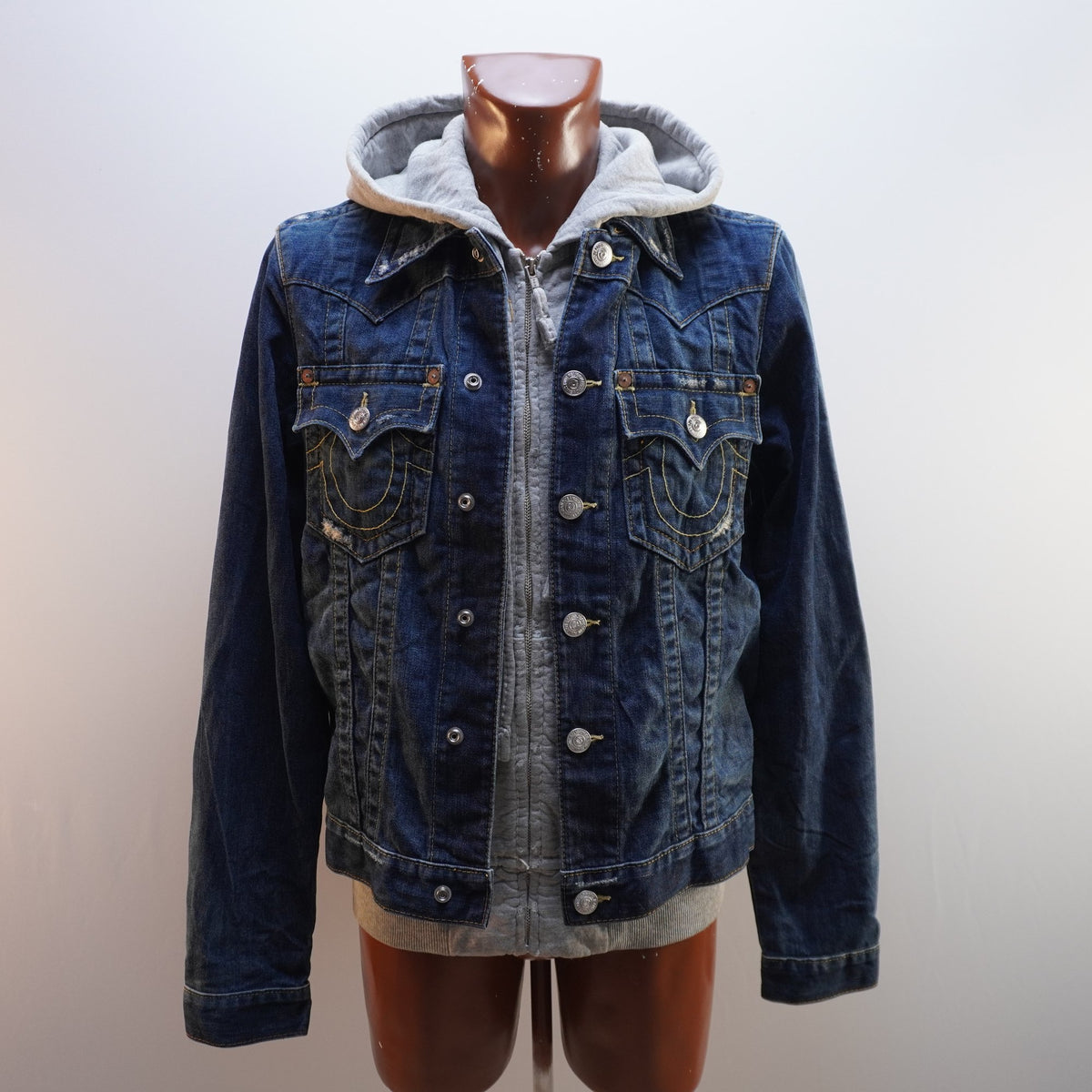 Cazadora Vaquera True Religión para Hombre Usada - Azul, M