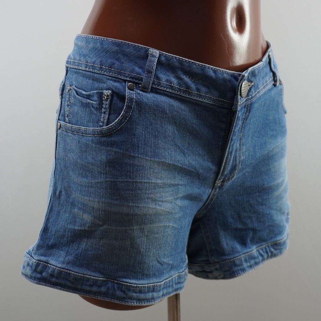 Pantalones Cortos Vaqueros Walk and Talk para Mujer Usados - Azul, XXL